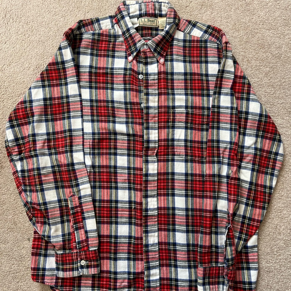 1990’s LL Bean Flannel. Made in the USA.